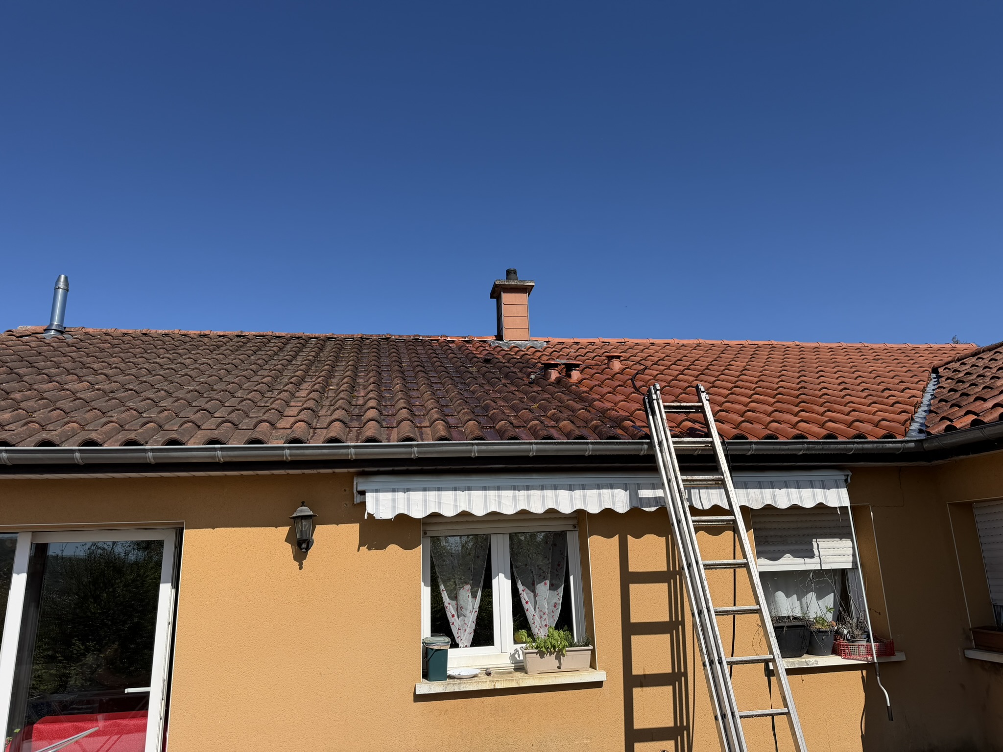 Détail de toiture